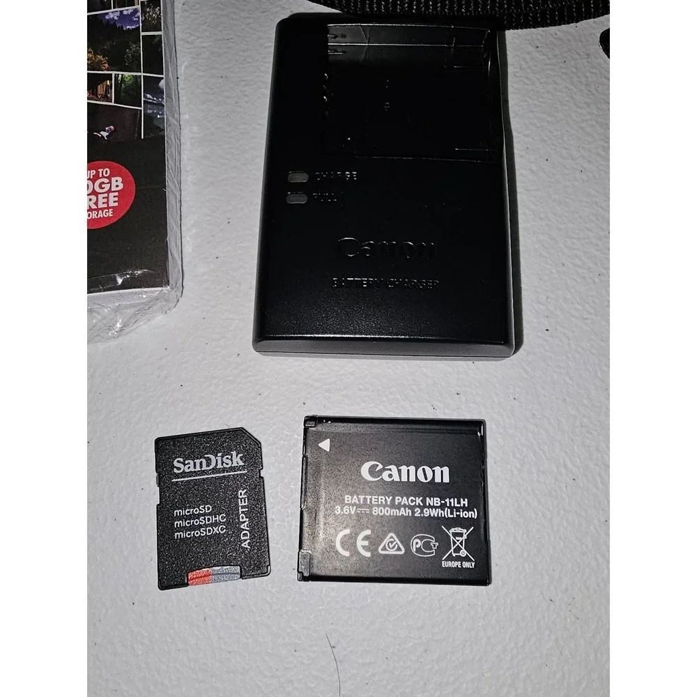 Canon PowerShot SX420 IS 20.0MP Digital Camera Black Tested & Working